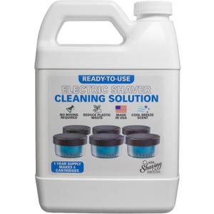 Shaver Cleaning Solution & Easy Refill Compatible with Philips Norelco Quick Clean and Smart Clean Pod. (32 oz)