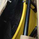 BILT HARD 24" 8100 CFM High Velocity Industrial Drum Fan, 3-Speed Heavy Duty Metal Shop Fan for Garage, Warehouse, Workshops, Factory and Basement, UL Listed (Yellow)