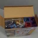 MIEBELY Magnetic Tiles, 112 PCS Magnetic Maze Building Blocks Toy for Kids with Glowing Ball, Magnet Marble Run Set, STEM Education Toddler Toy Building Block Gifts for Boys and Girls 3 4 5 6 7 8 9