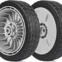 GICOOL 44710-VL0-L02ZB Front Wheels, 8 Inch Wheels Fit for Honda HRR216 HRS216 HRT216 Walk-behind Lawn Mower, 8 Inch Wheels, Pack of 2