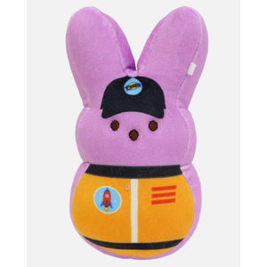 5 x Peeps Dress Up Astronaut Easter Plush 5.75 in 6" Purple