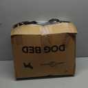 Comfort Expression Orthopedic Dog Bed for Extra Large Dogs 42x30 Inch, Waterproof Egg Crate Foam XL Pet Bed with Removable Bolsters, Dog Couch with Washable Cover & Non-Slip Bottom, Grey