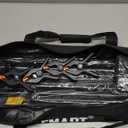 EMART Backdrop Stand 10x7ft(WxH) Photo Studio Adjustable Background Stand Support kit with 2 Crossbars, 5 Clamps, 2 Sandbags and Carry Bag for Parties, Events Decoration, Wedding, Photography (Black)