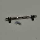 Amerock | Cabinet Pull | Polished Nickel/Black Bronze | 6-5/16 inch (160 mm) Center-to-Center | London | 1 Pack | Drawer Pull | Drawer Handle | Cabinet Hardware