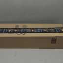 24" Extra Tall Fence for Christmas Tree,12PCS White Picket Fence Gate Barrier with Snowflakes&Tree Patterns Christmas Tree Gate for Pets(24" H x 5" W Each)