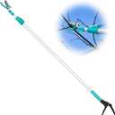 Altdorff Tree Pruner Extendable, Tree Trimmers Long Handle Pruner, Extra Length to 10ft, Telescopic Pole Pruner with Rotate Head, Smooth Clean Cut, Ideal For Removing High Branches and Fruit Picking, 70.8 inches