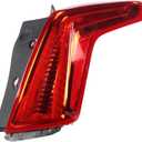 labwork Passenger Side Tail Light Replacement for XT5 2017-2021 Red Lens Rear Tail Light Brake Lamp Assembly RH Right Side GM2805125