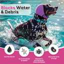 Dog Ear Muffs Noise Protection, Stress-Reducing, Comfortable, Perfect for Thunderstorms, Noise,Vet Visits & Preventing Water (Purple, S)