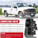 Center Console Cup Holder Compatible with 1999 2000 2001 Ford F-250 F-350 F-450 F-550 Super Duty