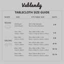 Veblandy 2 Pack Rectangle Tablecloth, 60x120 inch, Water Resistant Wrinkle Free Linen Textured Table Cloth Washable, Decorative Fabric Table Cover for Dining, Party and Camping, Sage Green