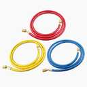 AC Charging Hose Tube, 72" HVAC Gauges Hoses Refrigerant Charging Hose for R134A R12 R22 R502 Manifold Gauge Hoses Set, 3pcs