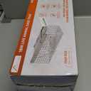 HOMESTEAD Live Rat Trap Indoor/Outside - Squirrel Trap, Have A Heart Animal for Chipmunk, Small Rabbits, Weasel and Similar-Size Rodents, 18"x5"x5", 2 Doors, Fully Assembled