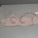 Vertvie Womens Seamless Bra No Underwire Comfort Push Up Bras Buttery Soft Wireless Bralette Full Coverage Sport Everyday Bra (Medium, Pink)