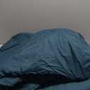 PURE ERA Jersey Knit Duvet Cover Set 100% T-Shirt Cotton Super Soft Comfy 3pc Bedding Set with Zipper Closure (Solid Cerulean Blue, King)