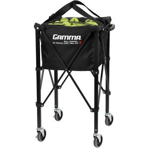 GAMMA Sports EZ Travel Cart, Tennis & Pickleball Hopper, Padel, Portable Compact Design, Sturdy Lightweight Construction, EZ Bags, 150 or 250 Capacity, Premium Carrying Case Included