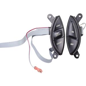 F87Z9C888BB Steering Wheel Mounted Cruise Control Switch for 1999-2003 Ford F150/1998-2001 Explorer/1998-2003 Ranger/2001-2005 Explorer Sport Trac/Mercur Mountaineer