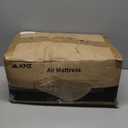 KMZ SUV Air Mattress Thickened and Double-Sided Flocking Travel Camping Bed with 2 Pillows & Electric Pump Dedicated Mobile Cushion Inflatable Bed for SUV Trunk and Rear Seat (Beige and Coffee)