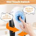 Electric Can Opener,USB Rechargeable Can Opener,One-Touch Cordless Can Opener,Smooth Edge,Hands Free,Food Safety,Kitchen Gadget Battery Operated,Automatic Can Openers for Seniors