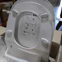 VOVO VB-6100SR Round Bidet Toilet Seat, Warm Water, LED Light, Heated Seat, White, Dryer, Stainless Steel Nozzle, Made in Korea