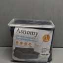 Asnomy Couch Covers for 3 Cushion Couch Sofa Pet Friendly, 3 Seater Sofa Cover Washable Slipcovers Protector Furniture Covers for Dogs Spandex Jacquard Fabric Small Checks (Large, Black)