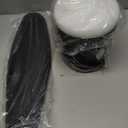 Small Ceiling Fan with Light - 42 Inch Flush Mount Ceiling Fan with Lights and Remote, Low Profile Ceiling Fans with 3 Reversible Blades, 6 Wind Speeds, Black Ceiling Fans for Bedroom