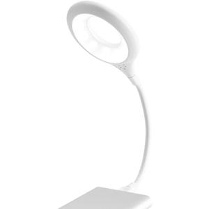 White 2 PCS USB Connection Reading Light -Flexible LED Reading with Gooseneck -12-LEDs -Computer -Ideal for Travel for Laptop Notebook