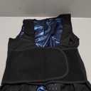 Sauna Suit for Women Slimming Shirt Sweat Vest Heat Trapping Tank Top Workout Shaperwear,Adjust Belt,Breathable Armpit (XX-Large, Blue Lining-03)