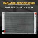 SBR13004 Radiator Condenser Assembly for 2007-2013 Infiniti G37 G35 2008 2009 2010 2012 for 2010-2020 Nissan 370Z