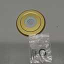 1/4" Spacer for Tub Spout, Flange Trim Ring for Bath Faucet, Eschutcheon Cover Plate for Spigot with Split PVC Blocking Water, Shower Pipe Remodeling Sealer (304SUS-Gold)