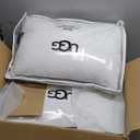 UGG Danielle Cooling Pillow Standard Size Hypoallergenic Down Alternative Luxury Hotel Bed Pillow for Stomach Back or Side Sleeper with Washable Cover for Queen Full or Twin, 20-inch x 28-inch, White