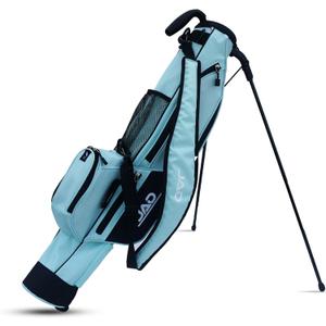 Sunday Golf Bag - Premium Everyday Sunday Golf Bag with Stand for Men, Women and Ladies, Ultra Lightweight, Easy to Carry Pitch n Putt Carry Bag (Aqua)