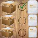 2 x Mood Lab Crinkle Cut Paper Shred Filler - 2 LB White - Shredded Cut Paper for Basket Filling - Gift Box Kraft Wrapping Paper