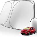 Windshield Sunshade for Toyota Prius C 2012-2019 Accessories Front Window Sun Shade Custom Sunscreen Double Layers Design