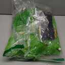 Buheco Christmas Costume for Men 7PCS Deluxe Adult Santa Outfit Suit Furry Professional Xmas Halloween Monster Cosplay Adults (Red), X-Large