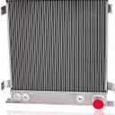 3 Row Core All Aluminum radiator Compatible With 1930-1932 Ford Model A Chevy V8 Engine 1931