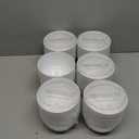 I00000 60 Pack White Plastic Bowls with Gold Rim,16 oz Disposable Soup Bowls,Premium Heavy Plastic Serving Bowls Ideal for Thanksgiving Party