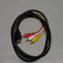 Mkoder HDMI to av Cable HDMI Male to 3 av Female av Cable Video Audio Component Converter Adapter Cable for TV HDTV DVD