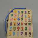 Busy Board for Toddlers - Montessori Educational Toy for 1-3 Year Old Boys & Girls | Travel-Friendly Sensory Learning Activity | Ideal for Kids with Autism(Clocks Busy Board)