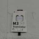 Timekettle M3 Language Translator Earbuds, Two-Way Translator Device with APP for 40 Languages Online, Voice Translator for Exploring Expat Life Freely, Compatible with iOS, Android (Online Version) (White)