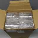 Vesici 20 Pcs Plastic Cylinder Vase Acrylic Cylinder Vase Bulk Small Clear Flower Container Hurricane Candle Holder Round Wide Container Centerpiece for Home Office Wedding Decorations (4 Inch)