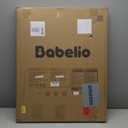 Babelio Baby Gate for Doorways and Stairs, 26-40" Auto Close Dog Gate, PressGuard C5, Easy-Install Pressure Mounted Satey Door, No Drilling Safety Gate for Child and Pets, Black