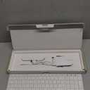 Seenda Bluetooth Keyboard and Mouse Combo for Mac, SKM64-2 Rechargeable Slim Wireless Keyboard Mouse Compact, 3 Multi-Device Connection, Compatible for Mac, MacBook Pro/Air, iPad, White Silver