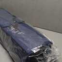 Camping Chair with Canopy Beach Chair with Canopy Shade Oversized Folding Canopy Chair for Camping, Beach, Picnics, Fishing, Sports - High Back, Padded Headrest, Cup Holder, Pocket - Support 400 LBS (Single Pack, Blue)