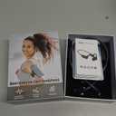 SANOTO Bone Conduction Headphones Bluetooth Open Ear Headphones with Mic, Lightweight Bone Conduction Earbuds IPX5 Waterproof Sport Wireless Earphones for Running Cycling Workout (Grey)