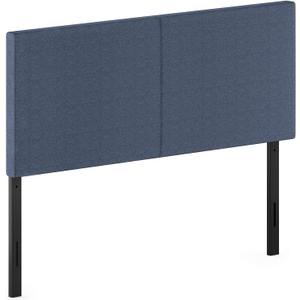Furinno Roanne Upholstered Headboard, Full, Denim, Style: Full-Plain, 
Product dimension: 56.9 (W) x 45.7 (H) x 2.8 (D) inches