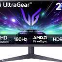 LG - 27GS50F 27 inch UltraGear FHD Gaming Monitor with AMD FreeSync - Black