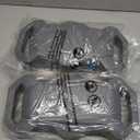 Gowintech EVA Foam Grey Boat Fender Bumpers 2 Packs with Nylon Ropes for Docking Pontoon Bass and Jet Ski Boats