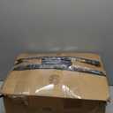 Chair Cushions for Dining Chairs, Seat Cushions for Kitchen Chairs, Indoor Seat Cushions with Ties, Tufted Foam Chair Pads, Non Slip Chair Cushions Set of 4, 15.5" x 15.5" x 4", Black