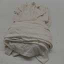 KOUFALL Living Room Curtains Drapes 96 Inches Long 2 Panels,Sheer Cream Linen Semi Light Filtering Boho Farmhouse 8FT Extra Long Curtains for Dining Room,96 Inch Length,Ivory Off White (Natural)