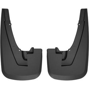 Husky Liners  Front Mud Guards | Fits 2019-2024 Ram 2500, Ram 3500 (Without Fender Flares) Front - Black, 2 Pc | 58041